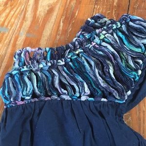 Multi colored Lucky brand top